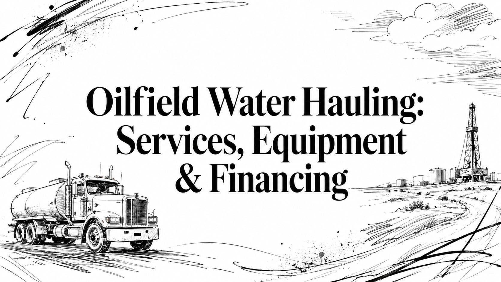 Oilfield Water Hauling: Services, Equipment & Financing