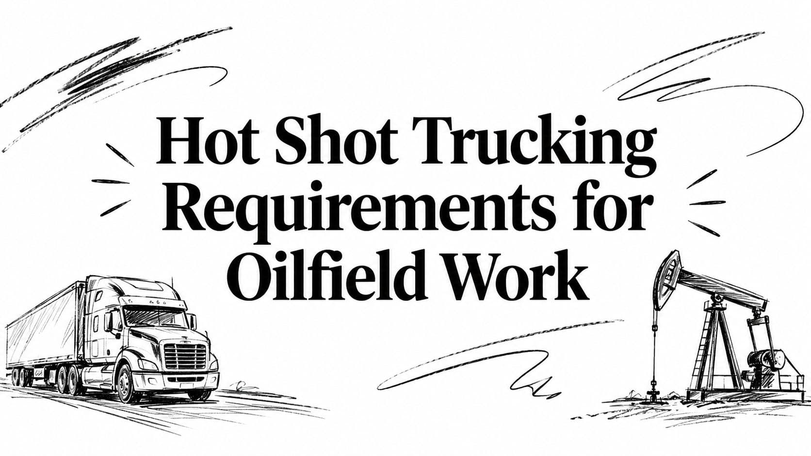 Hot Shot Trucking Requirements for Oilfield Work